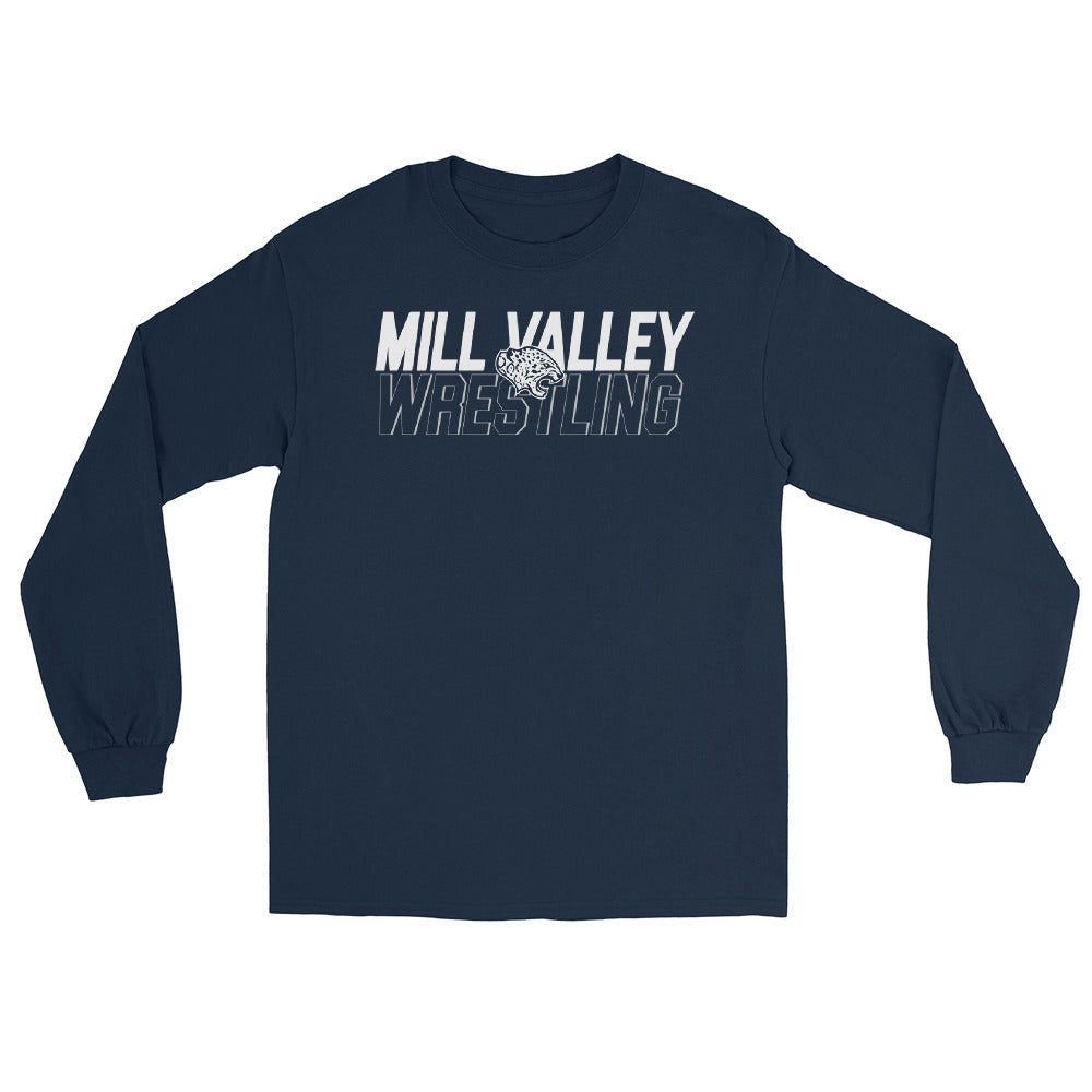 Mill Valley Lady Jaguars  Mens Long Sleeve Shirt
