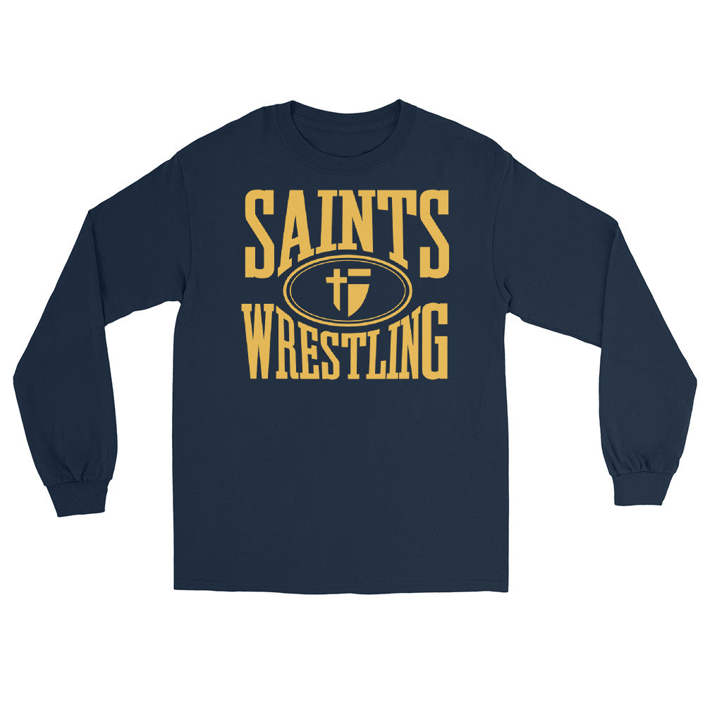 Saint Thomas Aquinas Wrestling Mens Long Sleeve Shirt