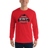 Richmond Wrestling Club Red Mens Long Sleeve Shirt