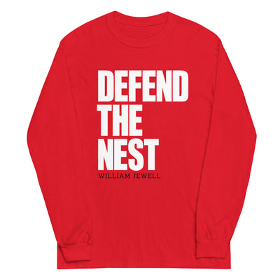 William Jewell Wrestling Defend The Nest Mens Long Sleeve Shirt