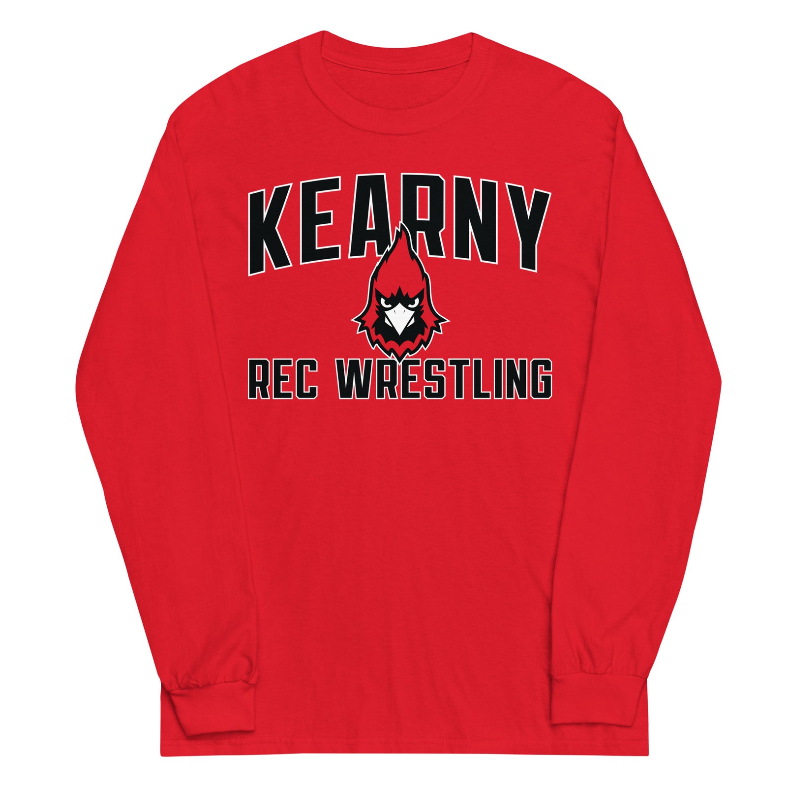Kearny Rec Wrestling Mens Long Sleeve Shirt