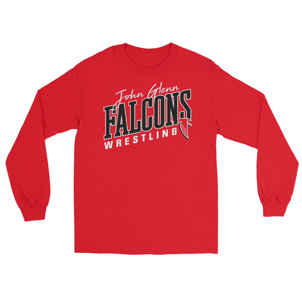 John Glenn Wrestling Mens Long Sleeve Shirt