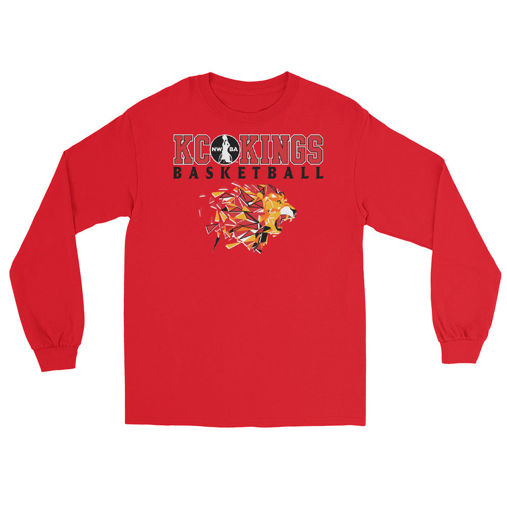 KC Kings Basketball Mens Long Sleeve Shirt