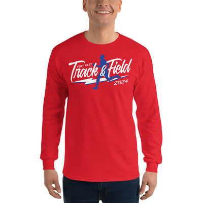 Fort Riley Track & Field Mens Long Sleeve Shirt