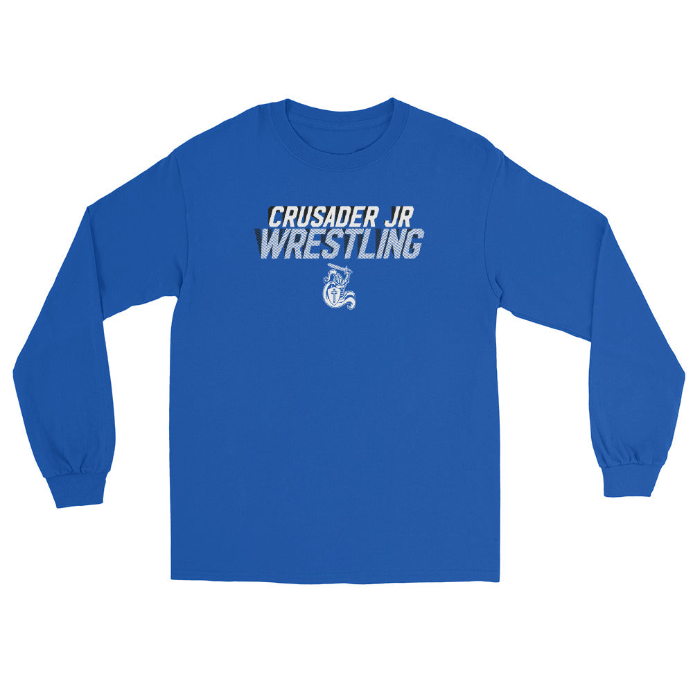 Crusader Jr. Wrestling Mens Long Sleeve Shirt