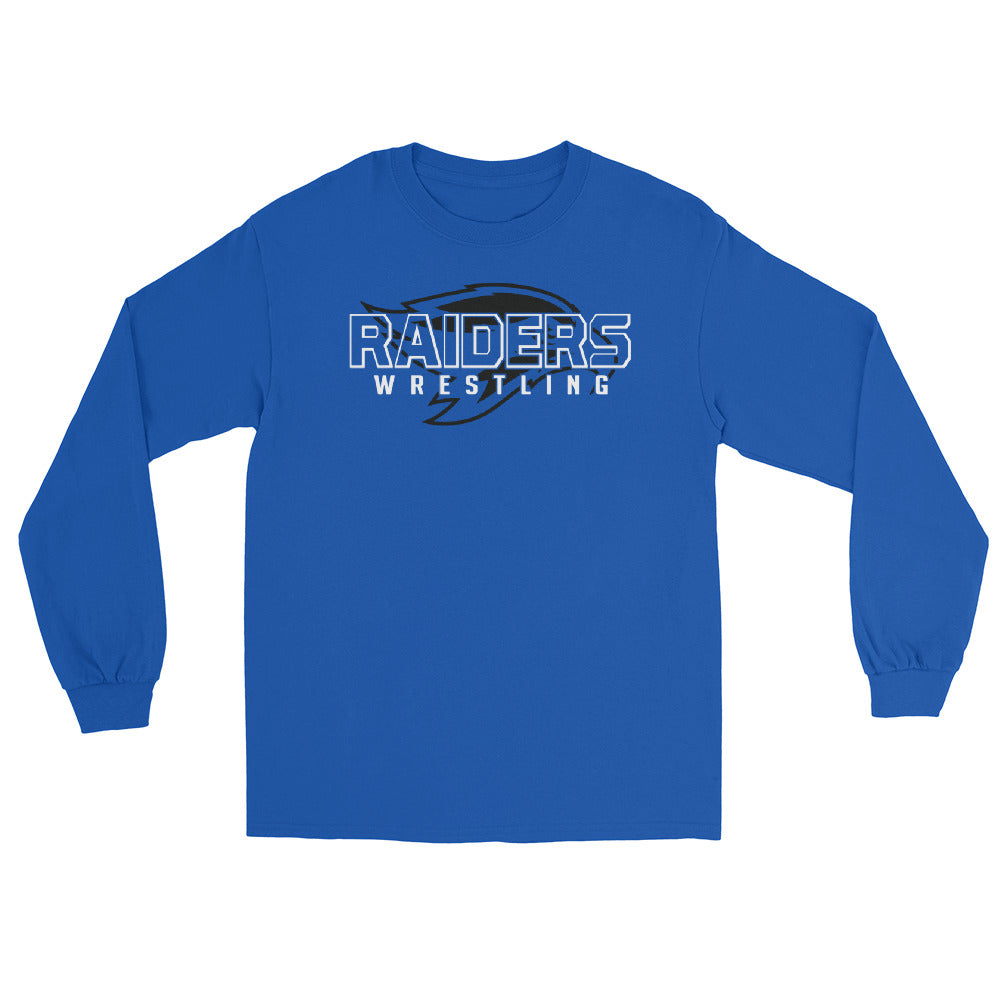 Leonardtown Wrestling  Royal  Mens Long Sleeve Shirt