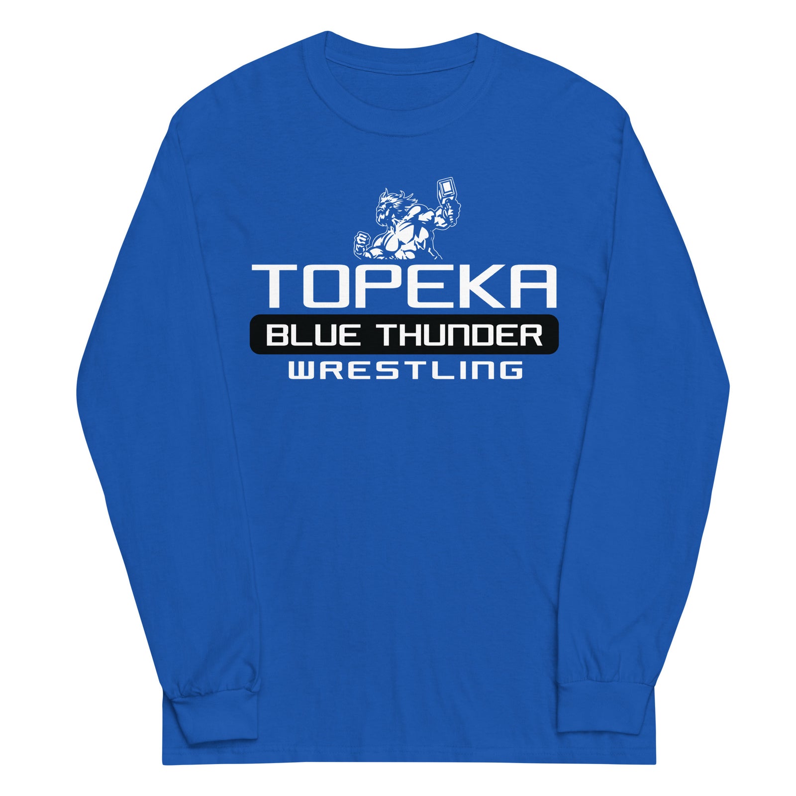 Topeka Blue Thunder Wrestling Men’s Long Sleeve Shirt