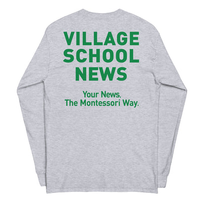 The Village School Broadcast Men’s Long Sleeve Shirt