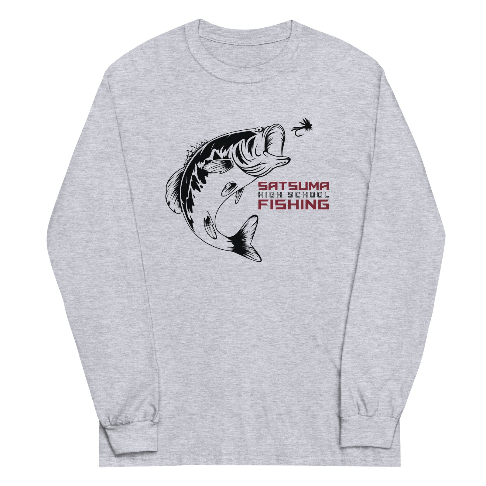 Satsuma Fishing Team  HS TEAM Mens Long Sleeve Shirt