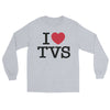 The Village School I Heart TVS Mens Long Sleeve Shirt