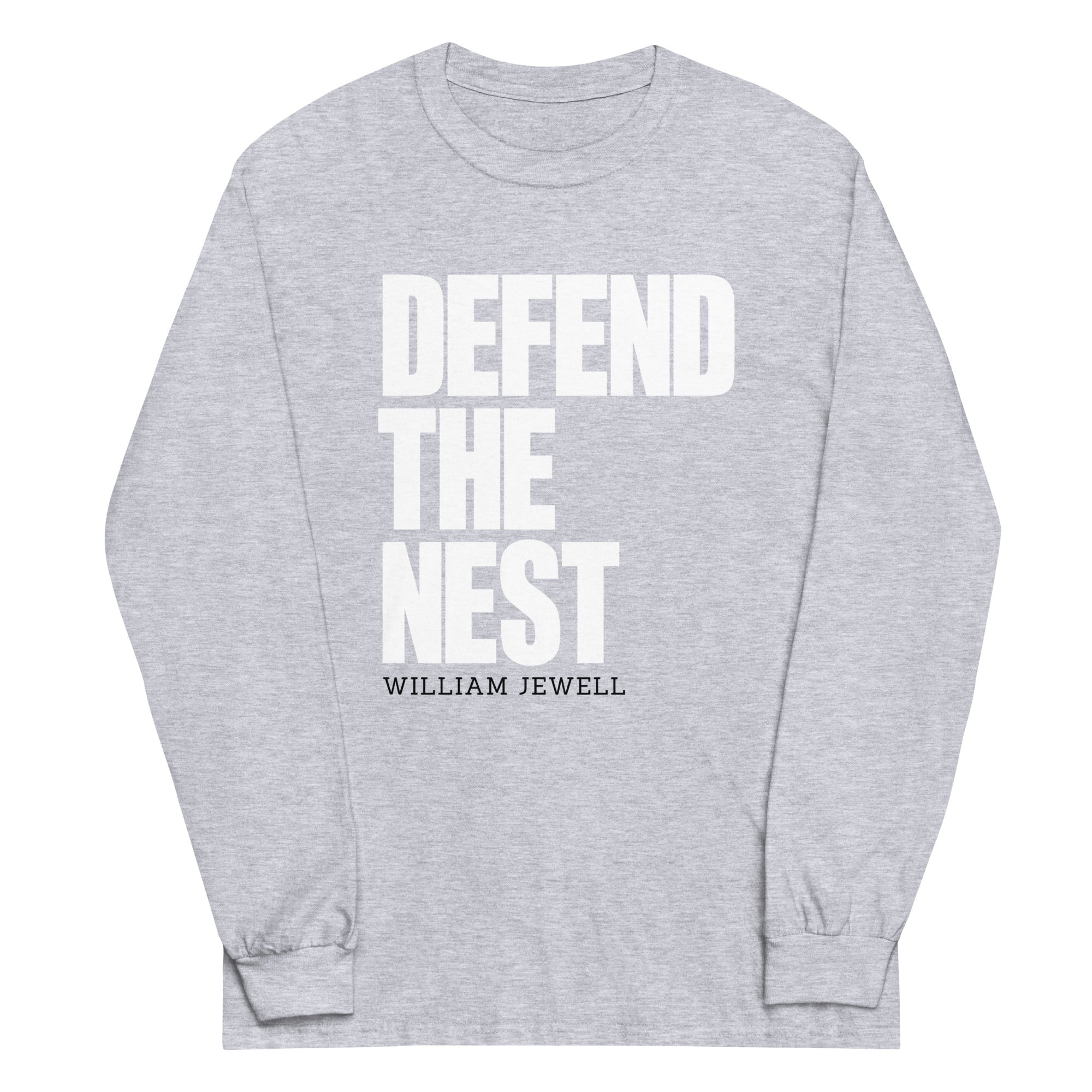 William Jewell Wrestling Defend The Nest Mens Long Sleeve Shirt