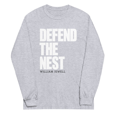 William Jewell Wrestling Defend The Nest Mens Long Sleeve Shirt