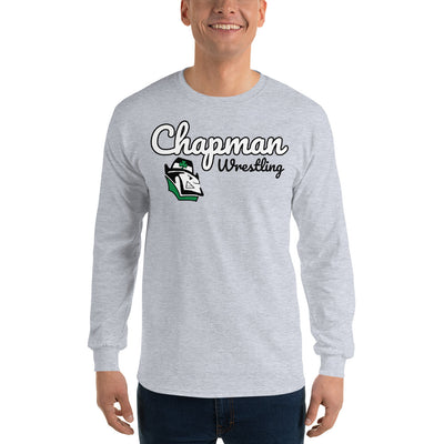 Chapman Wrestling Mens Long Sleeve Shirt