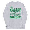 The Village School Music Mens Long Sleeve Shirt