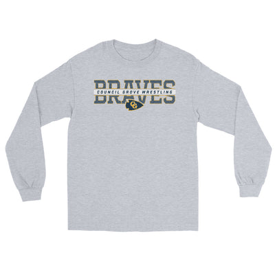 Council Grove Wrestling Mens Long Sleeve Shirt