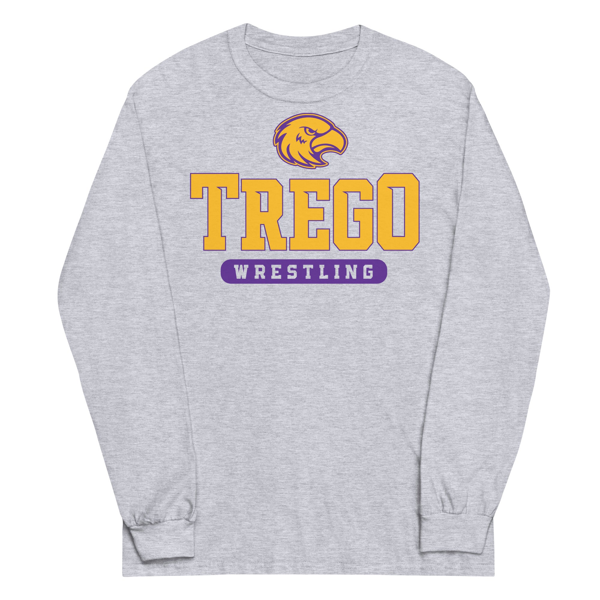 Trego Community High School Wrestling Mens Long Sleeve Shirt