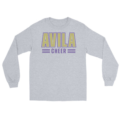 Avila University Cheer Mens Long Sleeve Shirt