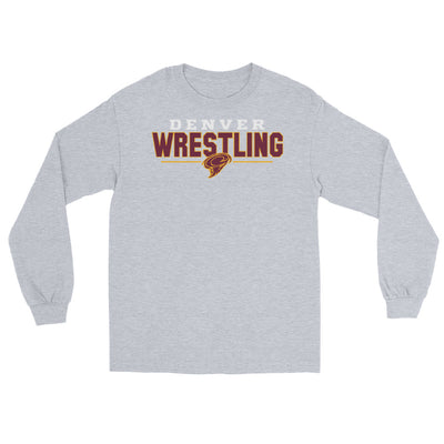 Denver Wrestling Mens Long Sleeve Shirt