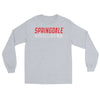 Springdale Wrestling Mens Long Sleeve Shirt