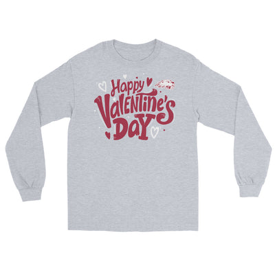 Pratt Community College Happy Valentine's Day Mens Long Sleeve Shirt