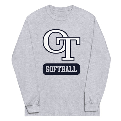 OT Baseball and Softball League - Softball Mens Long Sleeve Shirt