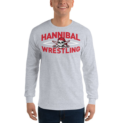 Hanibal Wrestling Mens Long Sleeve Shirt