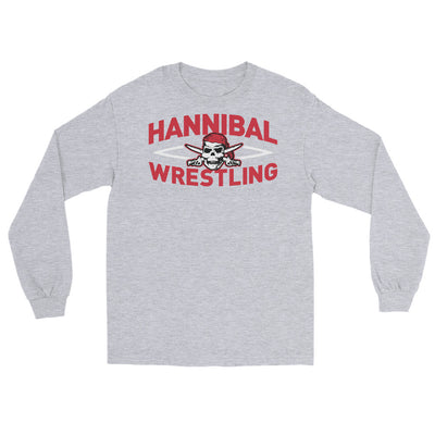 Hanibal Wrestling Mens Long Sleeve Shirt