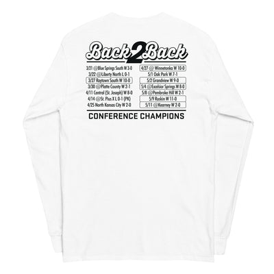 Smithville Soccer Back2Back Conference Champs Men’s Long Sleeve Shirt