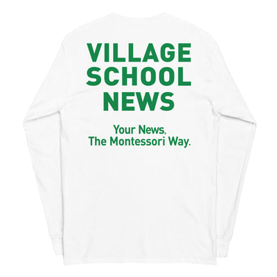 The Village School Broadcast Men’s Long Sleeve Shirt