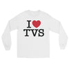 The Village School I Heart TVS Mens Long Sleeve Shirt