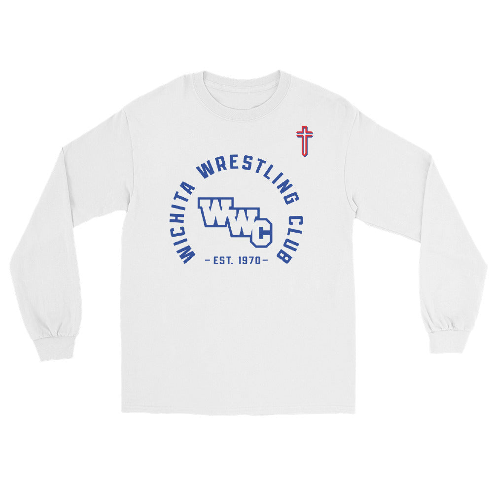 Wichita Wrestling Club Mens Long Sleeve Shirt