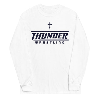 St. James Wrestling (Front Design Only) Mens Long Sleeve Shirt