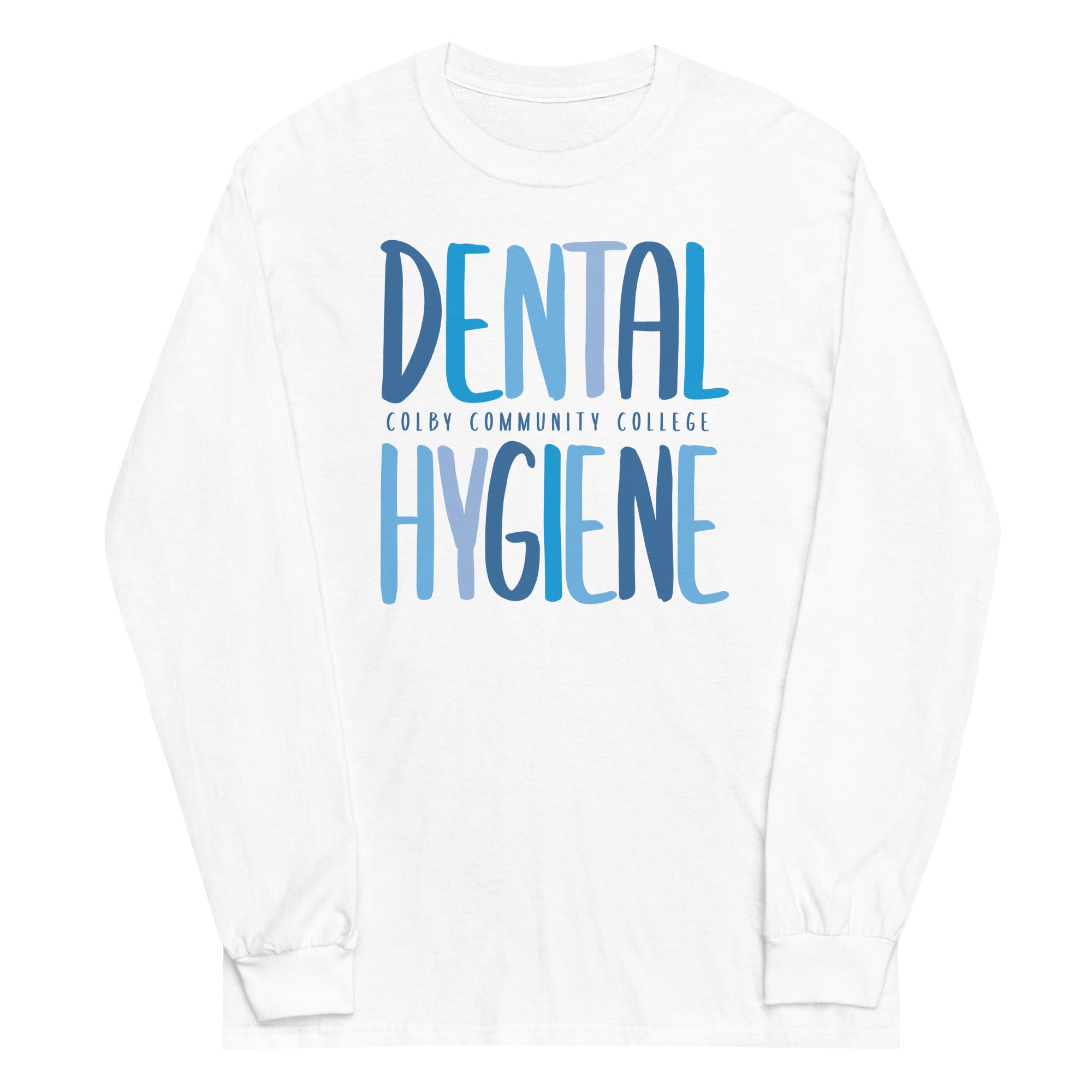 Colby Community College Dental Hygiene Men’s Long Sleeve Shirt
