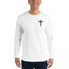 St. Stephen Lutheran Church Cross Only Mens Long Sleeve Shirt