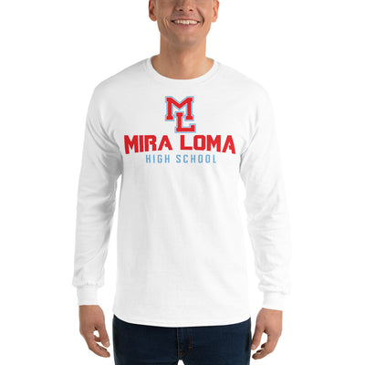 Mira Loma High School  Mens Long Sleeve Shirt