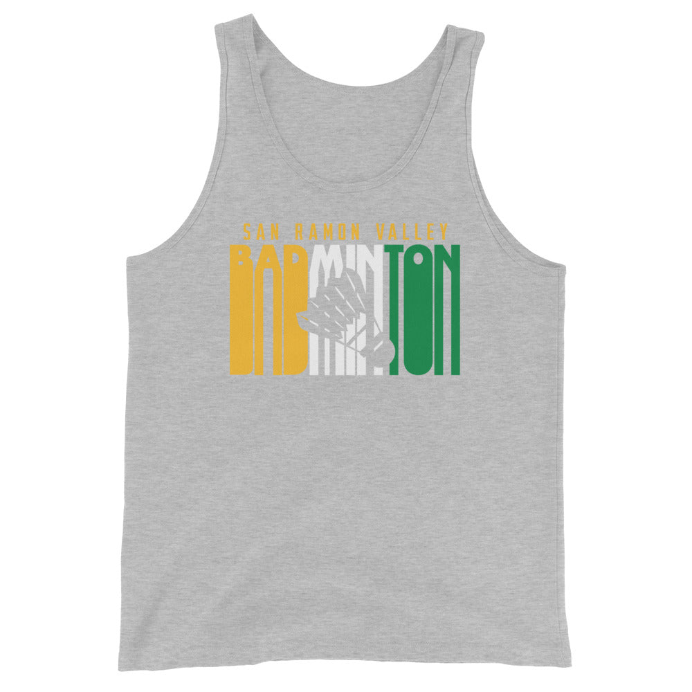 San Ramon Valley Badminton  Men’s Staple Tank Top