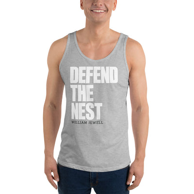 William Jewell Wrestling Defend The Nest Mens Staple Tank Top