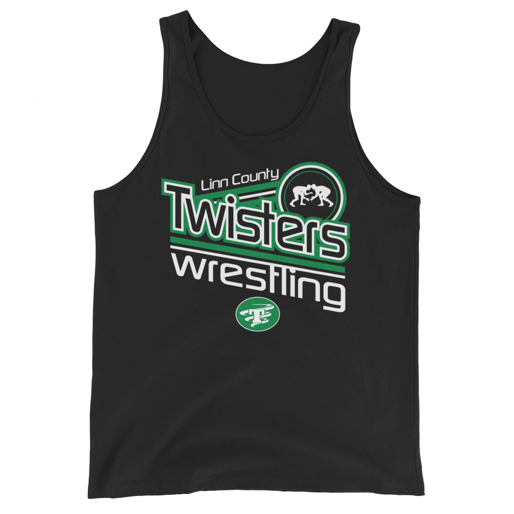 Linn County Twisters Men’s Staple Tank Top