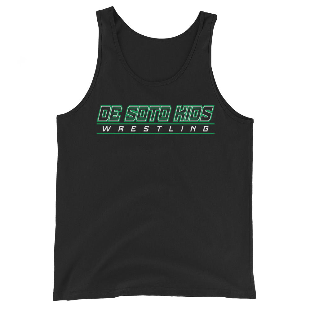 De Soto Kids Wrestling Men's Staple Tank Top