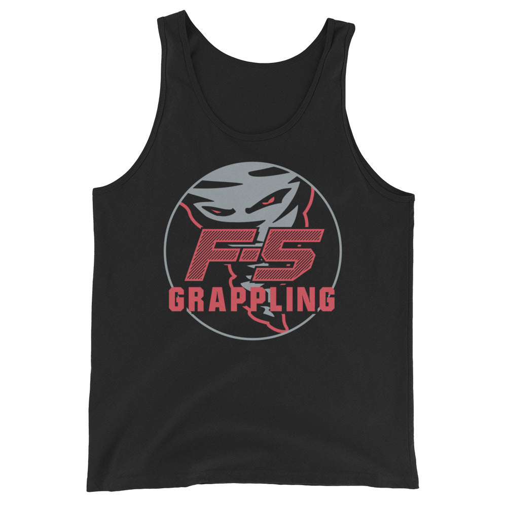 F-5 Grappling Tornado Men's Staple Tank Top