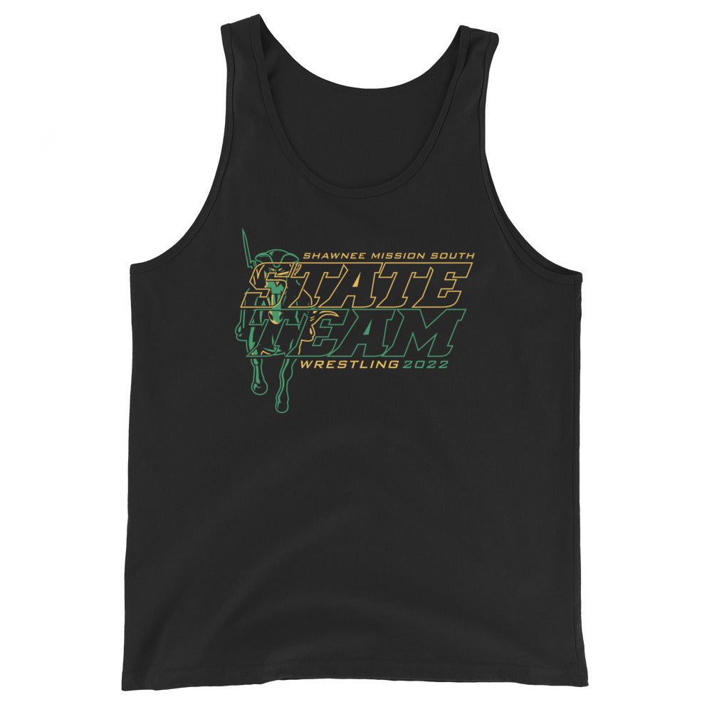 Shawnee Mission South State Men's Staple Tank Top