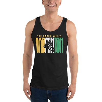 San Ramon Valley Badminton  Men’s Staple Tank Top