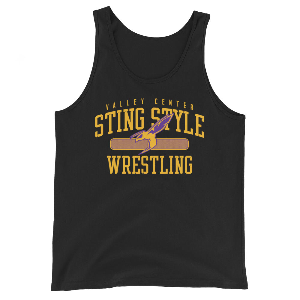 Valley Center Wrestling Club Banner Men’s Staple Tank Top