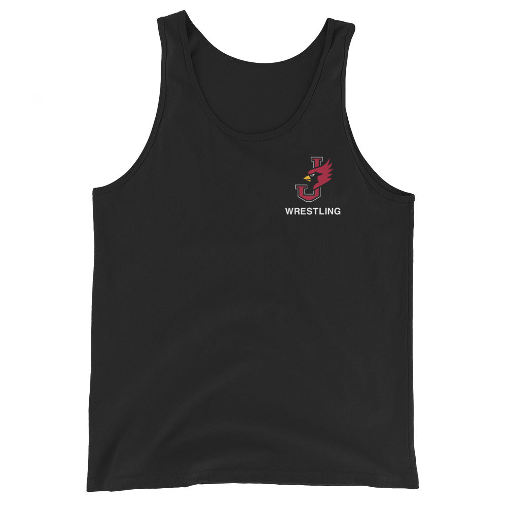 William Jewell Wrestling J Wrestling Staple Tank Top