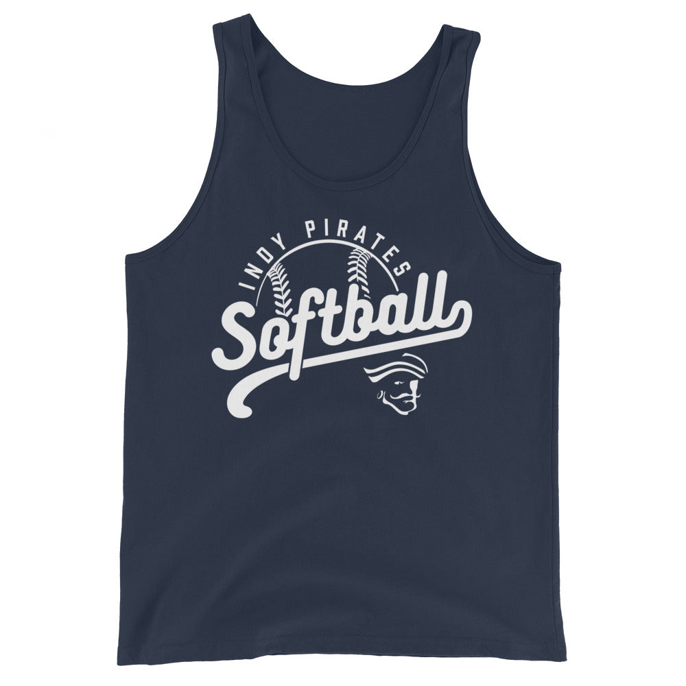 Indy Softball Unisex Tank Top