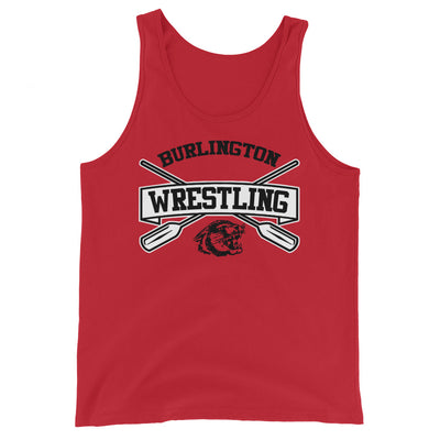 Burlington HS Wrestling Row The Boat Men’s Staple Tank Top