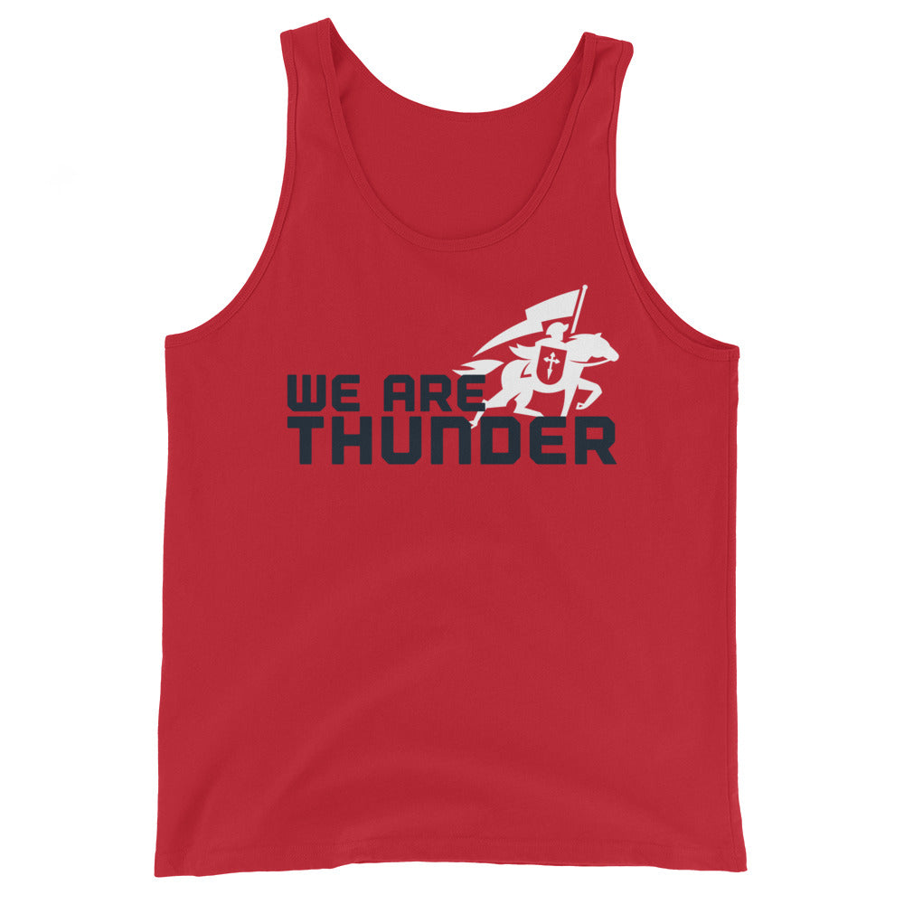 St. James Academy We Are Thunder Men's Staple Tank Top