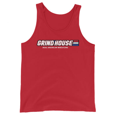 Team Grind House Real American Wrestling Men's Staple Tank Top