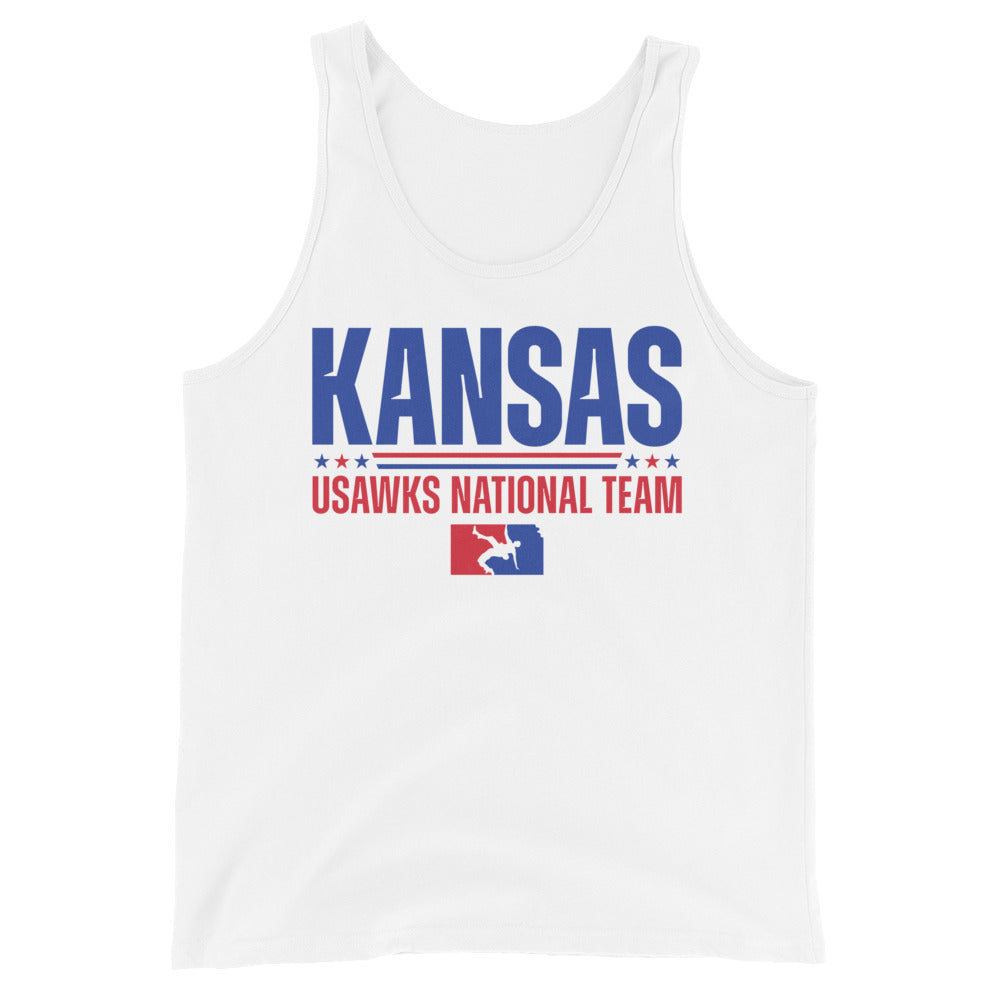 USAW KS National Team Men’s Staple Tank Top