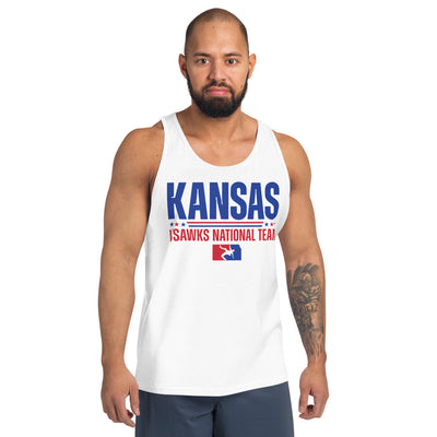 USAW KS National Team Men’s Staple Tank Top